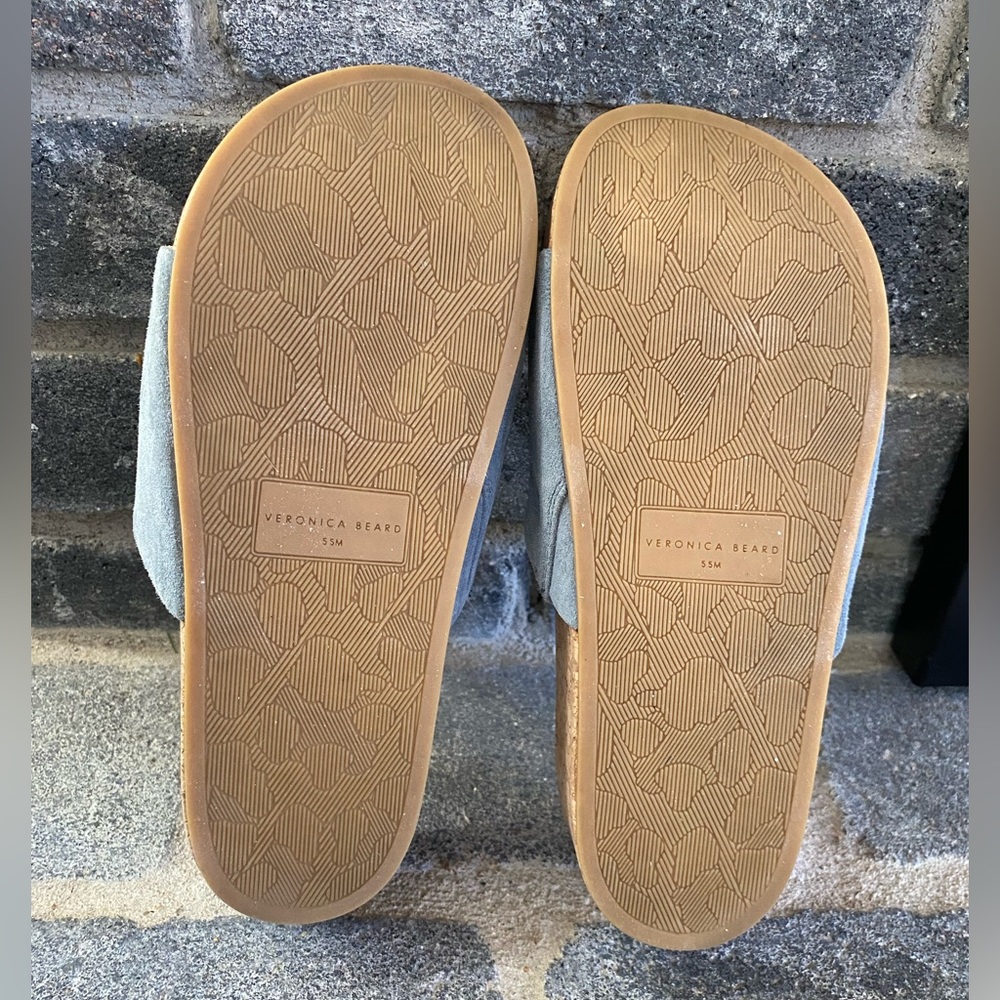 Veronica Beard Suede Sandals Size 5.5 - Picture 8 of 11